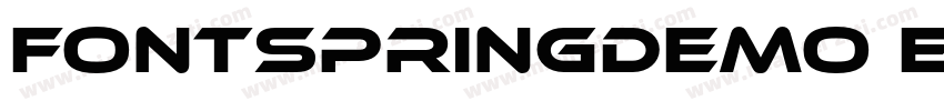 FONTSPRINGDEMO EthnocentricBkRegula字体转换